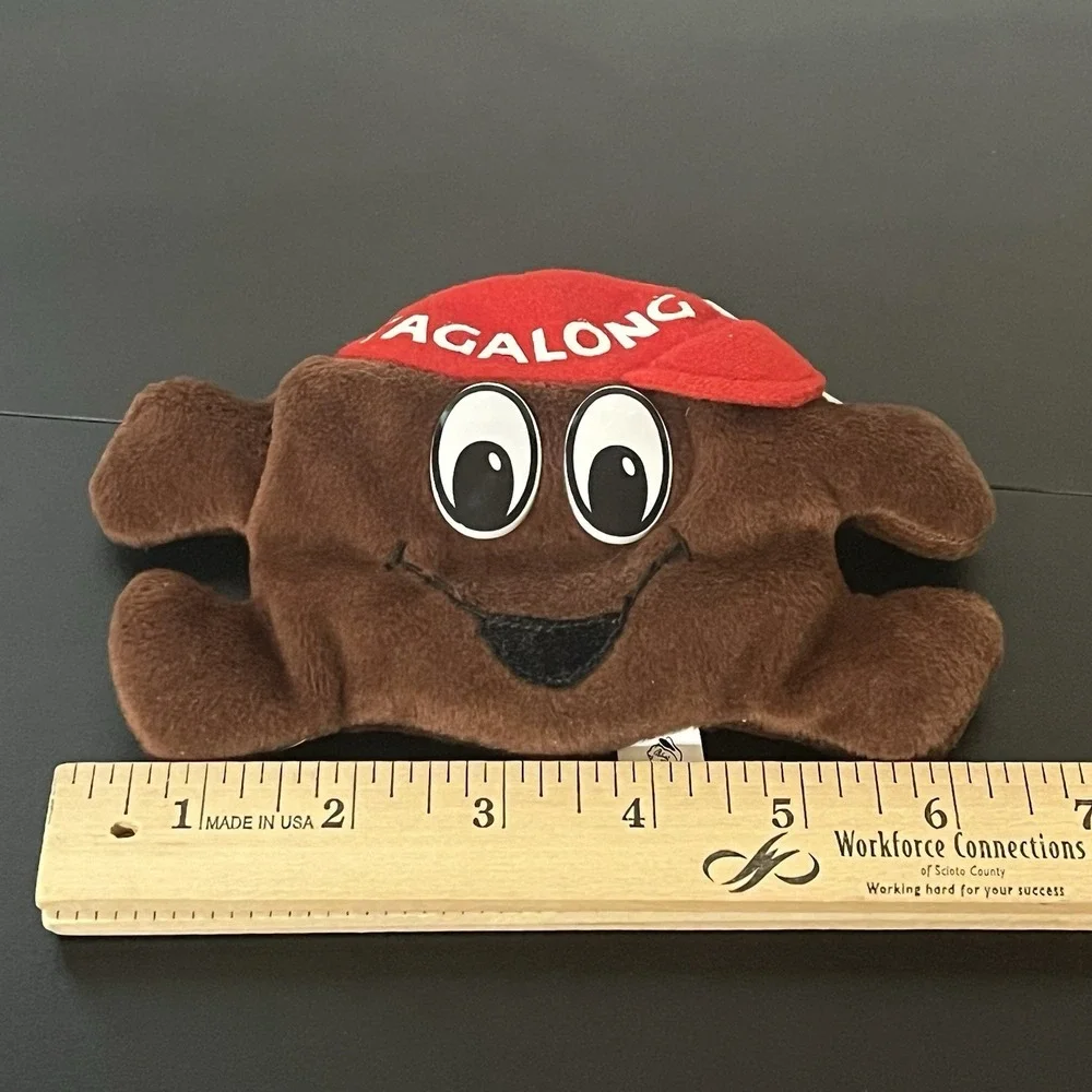Girl Scout Cookie TINI TAGALONG Plush Beanie Little Brownie Bakers 2001 w/ Tag